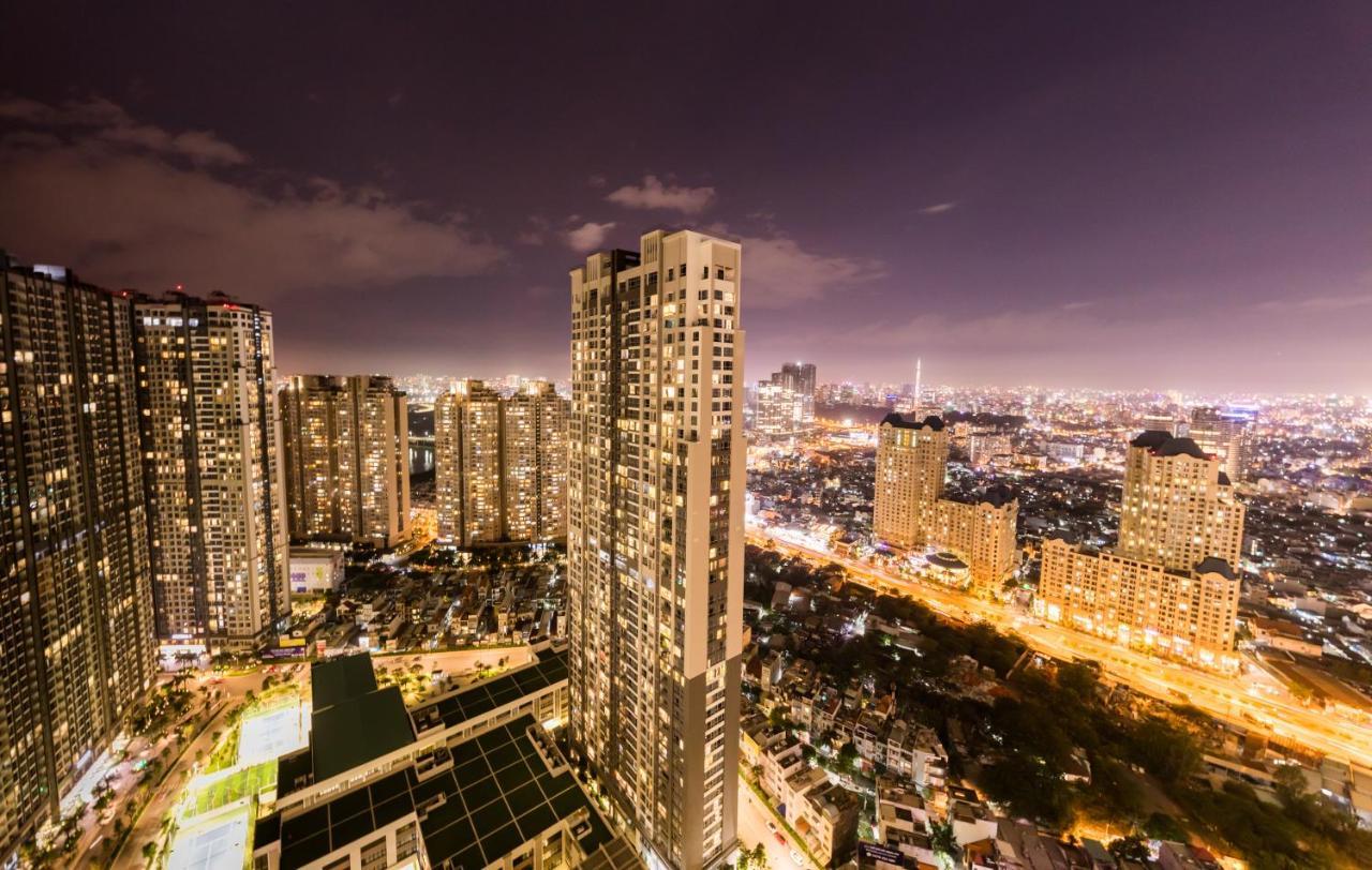 Luxhomes Saigon - Vinhomes Central Park Ho-Chi-Minh-Stadt Exterior foto