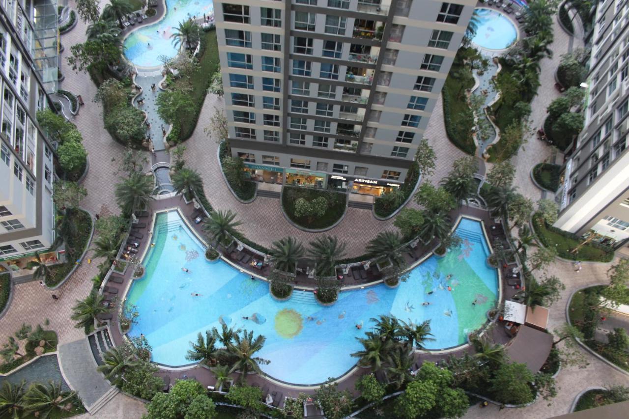 Luxhomes Saigon - Vinhomes Central Park Ho-Chi-Minh-Stadt Exterior foto